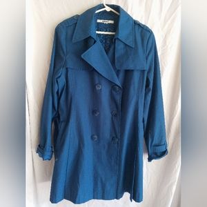 DKNY Blue Trench coat Rain coat